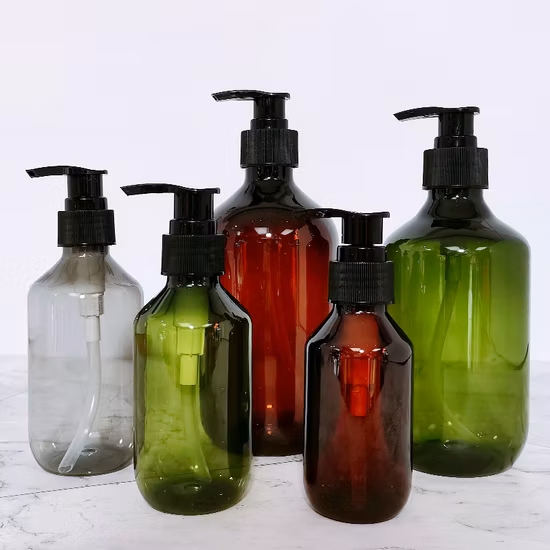 150ml Empty Plastic Hand Wash Bottle-Cylinder Series (01B124)