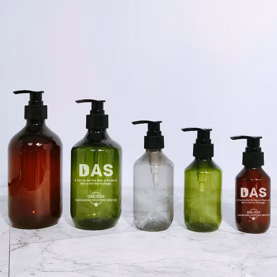 150ml Empty Plastic Hand Wash Bottle-Cylinder Series (01B124)